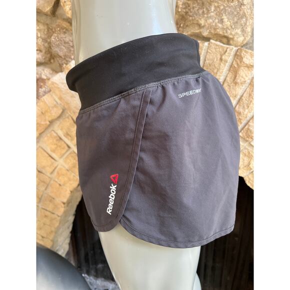 Reebok Gray Running Lined Shorts Women’s Size Medium - Picture 2 of 7